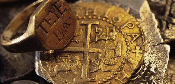 Piratski novac - Pieces of Eight i Gold Doubloons